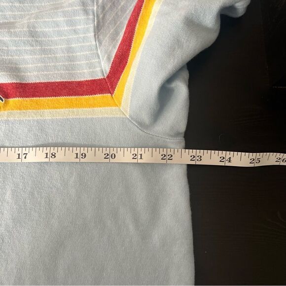 Original Penguin Mens Polo Shirt Size XL Chest Stripe Light Blue Logo Cotton - Picture 10 of 11